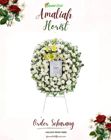 Krans Bunga Duka cigereleng